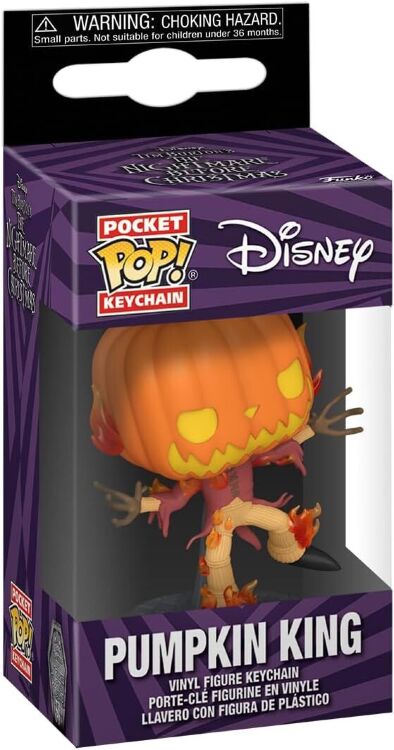 Брелок Funko Keychain: The Nightmare Before Christmas Pumpkin King Король гарбузів Брелок Funko Keychain: The Nightmare Before Christmas Pumpkin King Король гарбузів