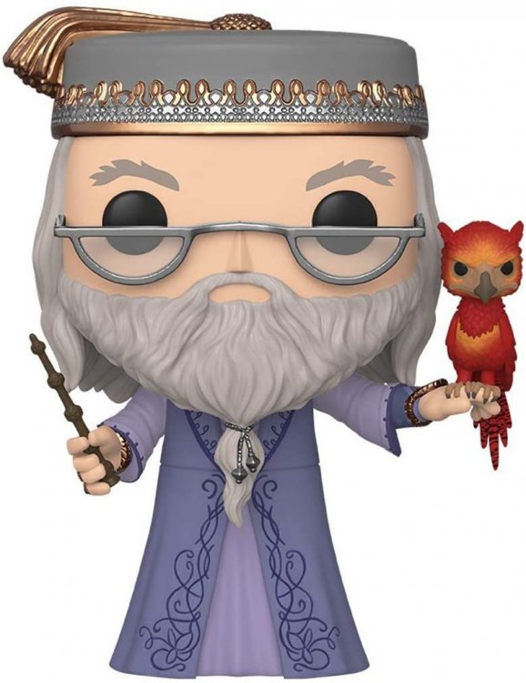 Фігурка Funko Pop Harry Potter: Dumbledore with Fawkes 10" Фанко Дамблдор Фігурка Funko Pop Harry Potter: Dumbledore with Fawkes 10" Фанко Дамблдор