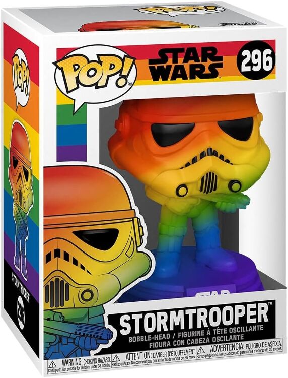 Фігурка Funko Star Wars: Pride Stormtrooper Rainbow Фанко Зоряні війни Штурмовик 296