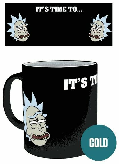 Чашка хамелеон GB eye Rick and Morty Heat Change Mug Get Schwifty Рік та Морті 320 мл Чашка хамелеон GB eye Rick and Morty Heat Change Mug Get Schwifty Рік та Морті 320 мл