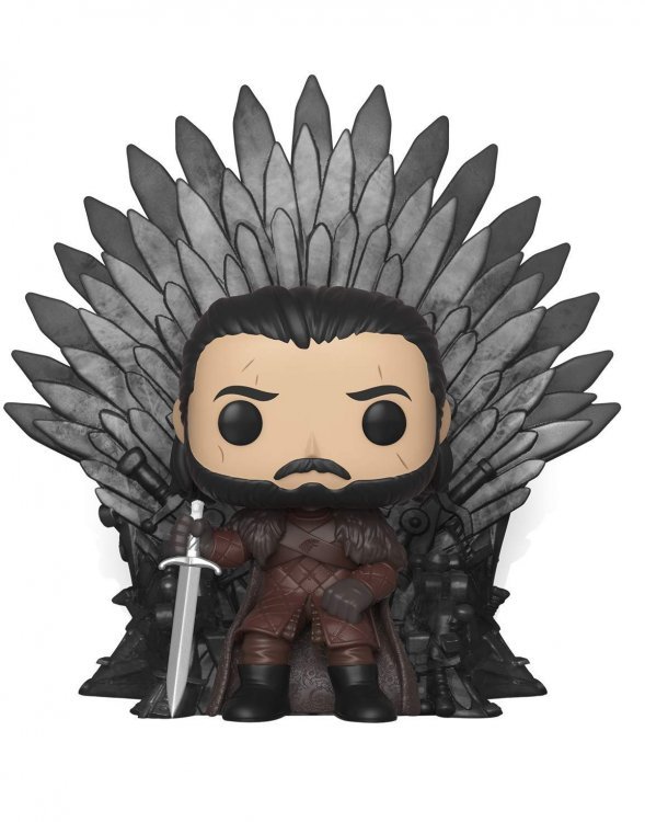 Фігурка Funko Pop Deluxe: Game of Thrones - Jon Snow Sitting On Iron Throne фанк Джон Сноу Фігурка Funko Pop Deluxe: Game of Thrones - Jon Snow Sitting On Iron Throne фанк Джон Сноу