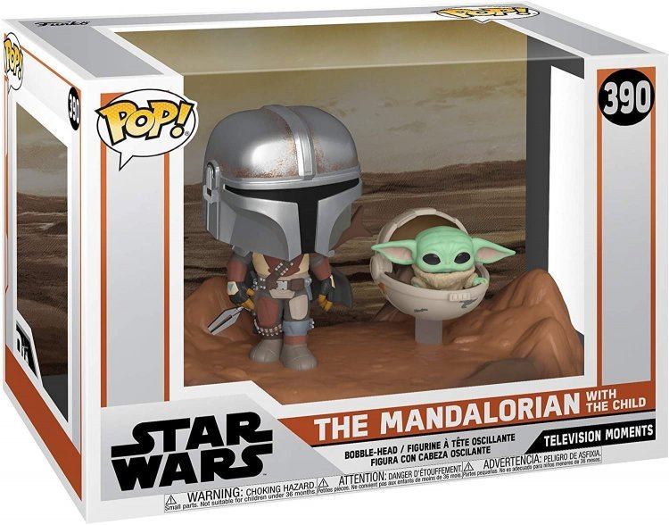Фігурка Funko Pop! Moment Star Wars: Mandalorian and The Child Мандалорець фанко Зоряні війни Фігурка Funko Pop! Moment Star Wars: Mandalorian and The Child Мандалорець фанко Зоряні війни