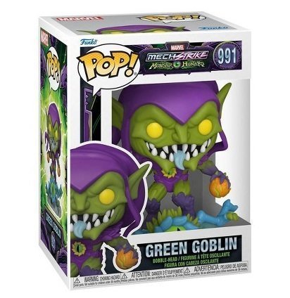 Фігурка Funko Marvel: Monster Hunters - Green Goblin Фанко Зелений гоблін 991