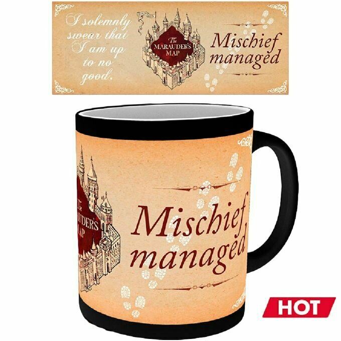 Чашка хамелеон Harry Potter - I Solemnly Swear Mug Гарри Поттер Кружка 320 мл Чашка хамелеон Harry Potter - I Solemnly Swear Mug Гарри Поттер Кружка 320 мл