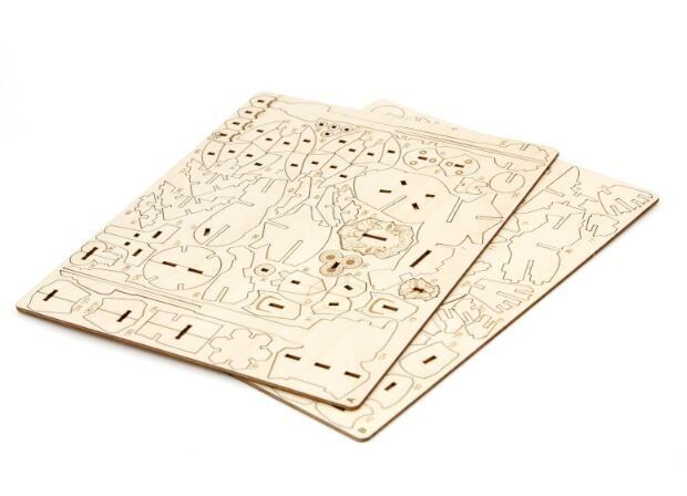 Конструктор з дерева 3D - Overwatch Reinhardt Incredibuilds Wood Model