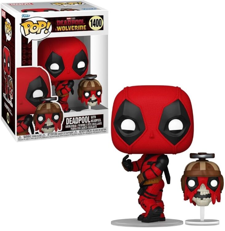 Фігурка Funko Pop Marvel: Deadpool with Headpool Дедпул з Хедпулом фанко 1400 Фігурка Funko Pop Marvel: Deadpool with Headpool Дедпул з Хедпулом фанко 1400