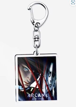 Брелок League Of Legends Arcane Anime Acrylic keychain Ліга Легенд 6 Брелок League Of Legends Arcane Anime Acrylic keychain Ліга Легенд 6