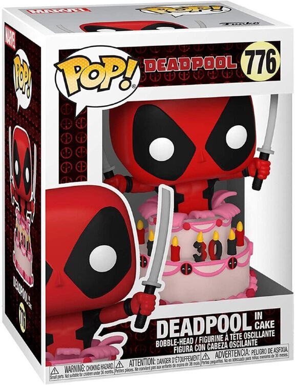 Фігурка Funko Pop Marvel Дедпул 30th Deadpool in Cake