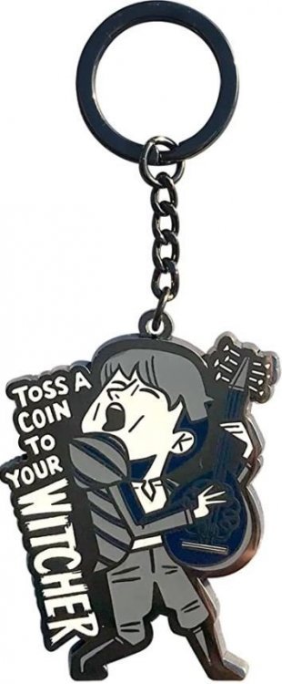 Брелок Witcher Netflix: The Witcher Jaskier Singing Відьмак Лютик Брелок Witcher Netflix: The Witcher Jaskier Singing Відьмак Лютик