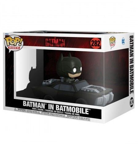 Фігурка Funko Ride Super Deluxe: Batman and Batmobile фанко Бетмен і бетмобіль 282