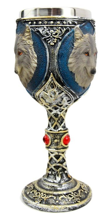 Кубок Game of Thrones Wine Goblet - North Wolf Кубок Game of Thrones Wine Goblet - North Wolf