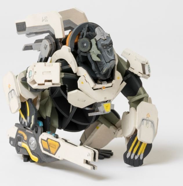 Конструктор з дерева 3D - Overwatch Winston Incredibuilds Wood Model