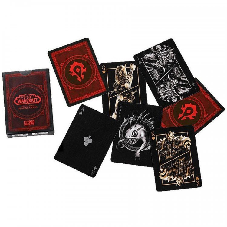 Игральные карты Horde World of Warcraft Gamer Playing Cards Игральные карты Horde World of Warcraft Gamer Playing Cards