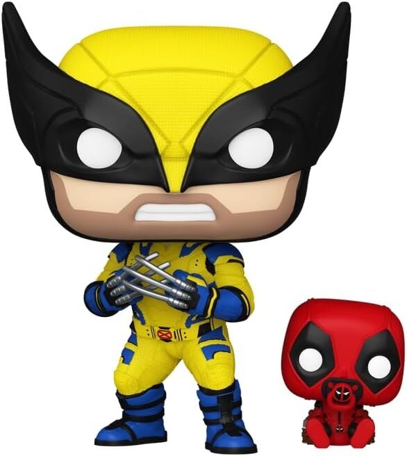 Фігурка Funko Marvel: Deadpool & Wolverine with Babypool Дедпул Росомаха фанко 1403