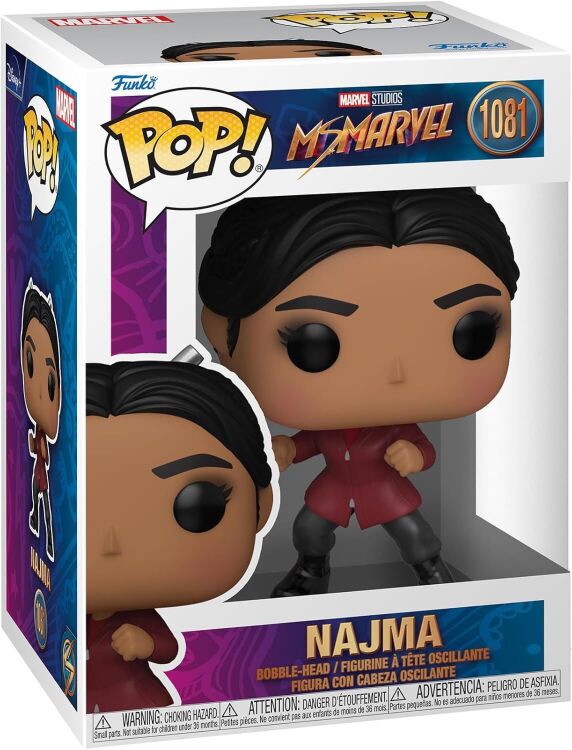 Фигурка Funko Marvel Television: Ms. Marvel Najma фанко Мисс Марвел Наджма 1081 Фигурка Funko Marvel Television: Ms. Marvel Najma фанко Мисс Марвел Наджма 1081