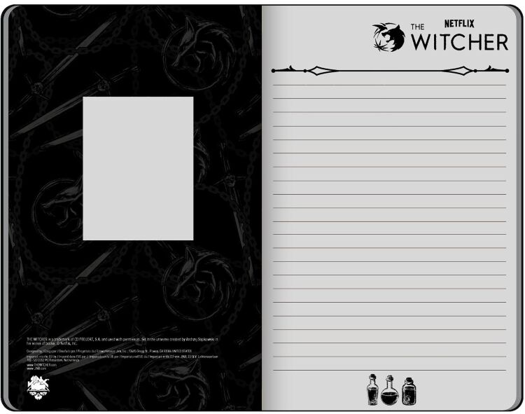 Блокнот Ведьмак Netflix The Witcher - Grimoire Of A Witcher Journal Записная книжка