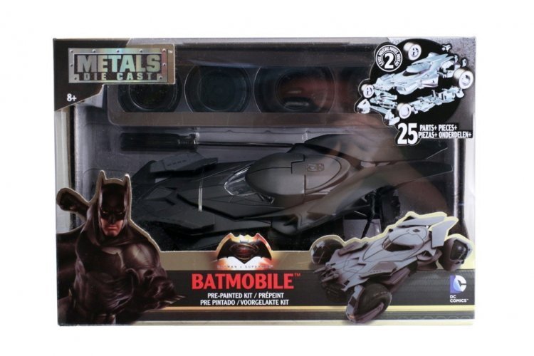 Фігурка Jada Toys Metals Die-Cast: DC COMICS 1:24 Batman Black Batmobile Model Kit Фігурка Jada Toys Metals Die-Cast: DC COMICS 1:24 Batman Black Batmobile Model Kit
