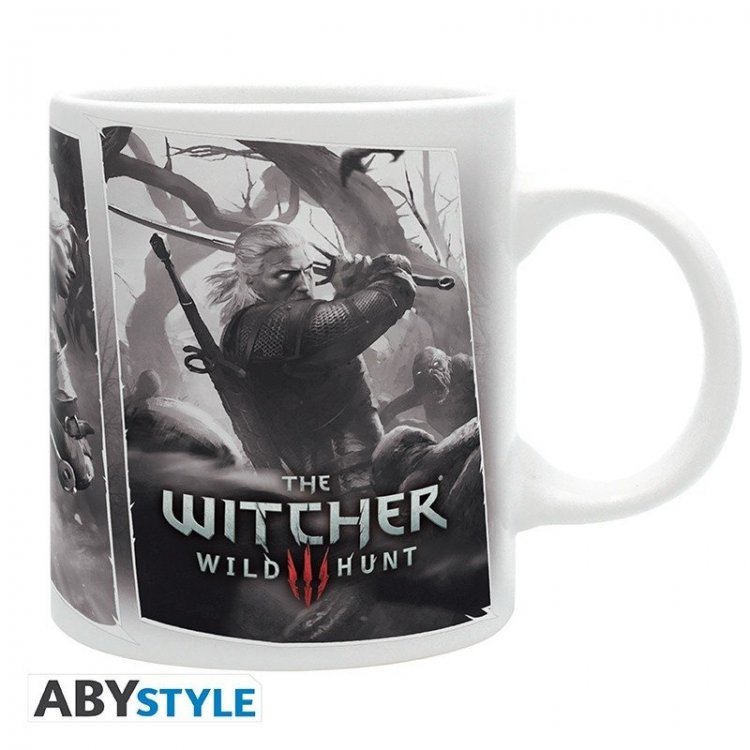 Чашка WITCHER Geralt, Ciri and Yennefer Mug Кружка Відьмак Геральт Цирі Єнніфер 320 мл Чашка WITCHER Geralt, Ciri and Yennefer Mug Кружка Відьмак Геральт Цирі Єнніфер 320 мл