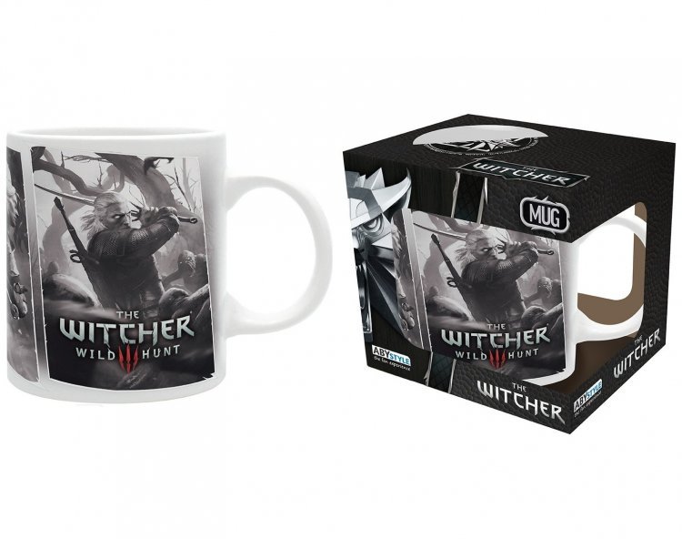 Чашка WITCHER Geralt, Ciri and Yennefer Mug Кружка Відьмак Геральт Цирі Єнніфер 320 мл Чашка WITCHER Geralt, Ciri and Yennefer Mug Кружка Відьмак Геральт Цирі Єнніфер 320 мл