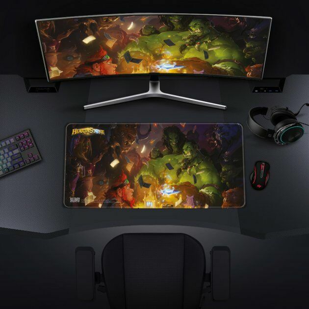 Килимок для миші ігрова поверхня Blizzard Hearthstone Heroes Хартстоун XL 90*42 cм Килимок для миші ігрова поверхня Blizzard Hearthstone Heroes Хартстоун XL 90*42 cм