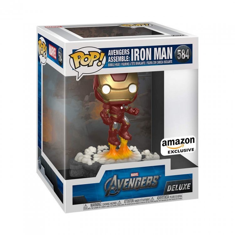 Фігурка Funko Marvel Avengers Iron Man Фанко Залізна людина (Amazon Exclusive) 584 Фігурка Funko Marvel Avengers Iron Man Фанко Залізна людина (Amazon Exclusive) 584