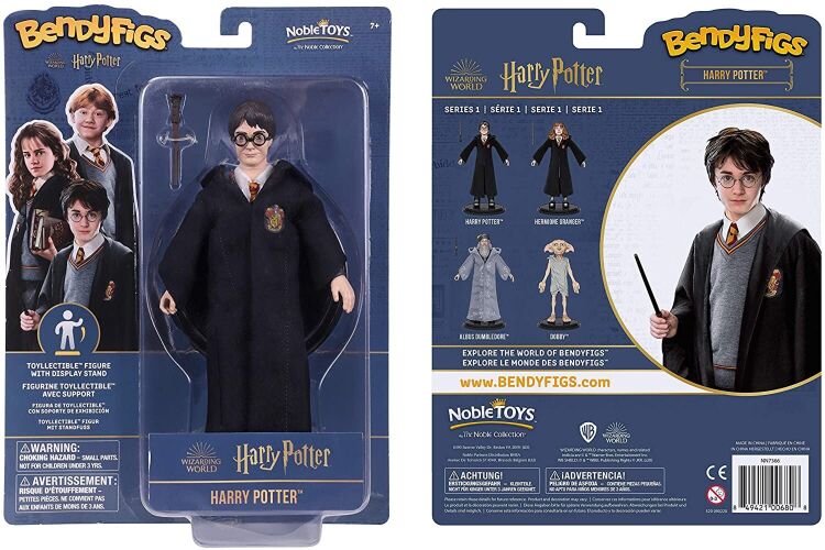Фігурка Noble Collection Harry Potter BendyFigs Harry Action Figure 18 см Фігурка Noble Collection Harry Potter BendyFigs Harry Action Figure 18 см