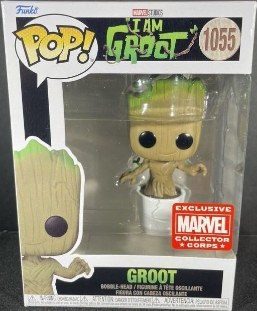 Фігурка Funko Disney I Am Groot (Exclusive Marvel Collector Corps) Фанко Грут 1055