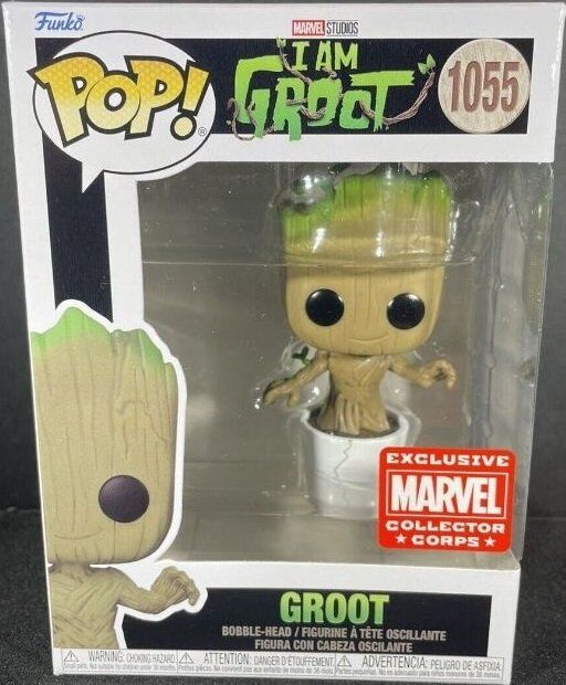 Фігурка Funko Disney I Am Groot (Exclusive Marvel Collector Corps) Фанко Грут 1055