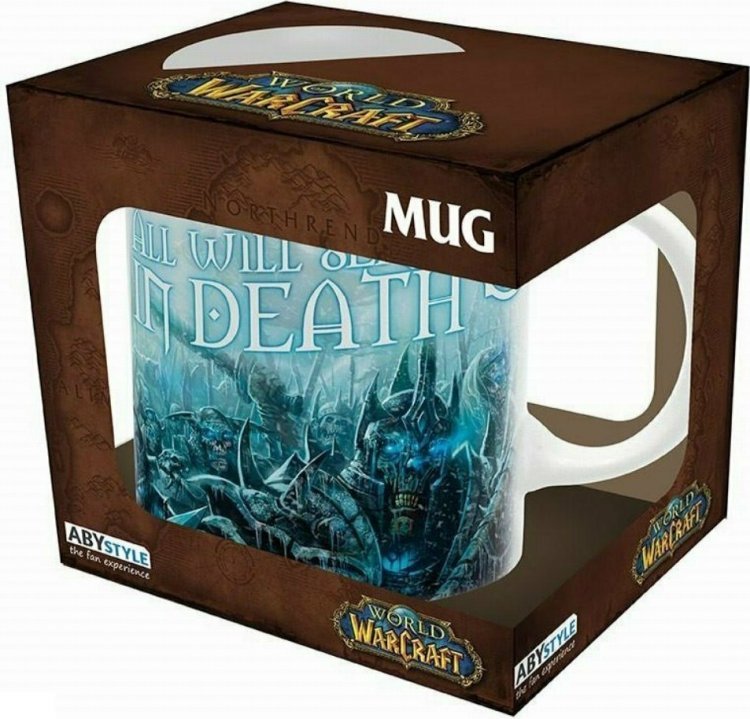 Чашка World of Warcraft Lich King Mug Кухоль Варкрафт Ліч Кінг Король Ліч 320 мл