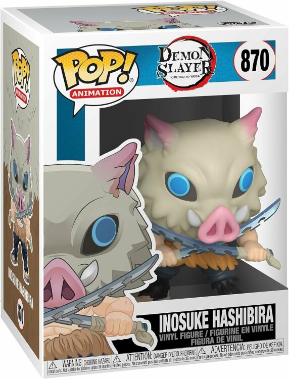 Фігурка Funko Demon Slayer Inosuke Hashibira Фанко Клинок, що розсікає демонів 870 Фігурка Funko Demon Slayer Inosuke Hashibira Фанко Клинок, що розсікає демонів 870
