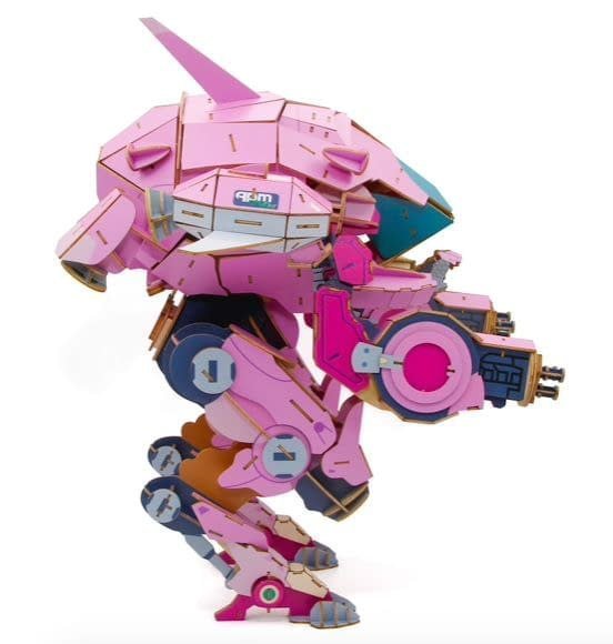 Конструктор з дерева 3D Overwatch D.Va 18" IncrediBuilds Collectible Wood Model 45 см Конструктор з дерева 3D Overwatch D.Va 18" IncrediBuilds Collectible Wood Model 45 см