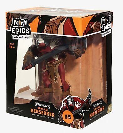 Статуетка MINI EPICS: URUK-HAI BERSERKER 18 cm (Weta)