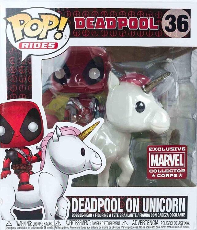 Фігурка Funko POP Deadpool 36 фанк Дедпул (Marvel Exclusive)
