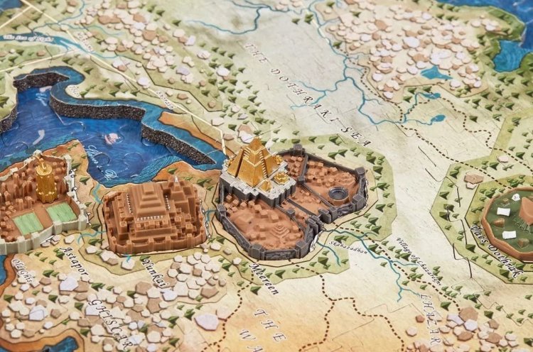 4D пазли Game of Thrones - Cityscape 4D Westeros and Essos Puzzle (891 Piece) 4D пазли Game of Thrones - Cityscape 4D Westeros and Essos Puzzle (891 Piece)
