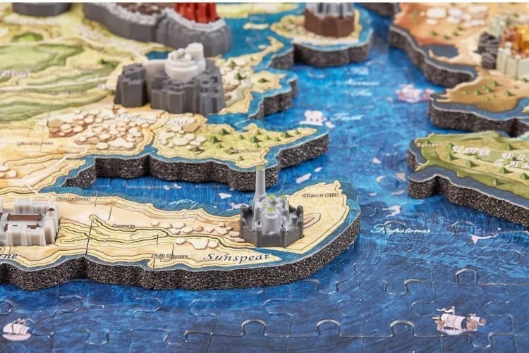 4D пазли Game of Thrones - Cityscape 4D Westeros and Essos Puzzle (891 Piece) 4D пазли Game of Thrones - Cityscape 4D Westeros and Essos Puzzle (891 Piece)