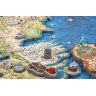 4D пазли Game of Thrones - Cityscape 4D Westeros and Essos Puzzle (891 Piece)