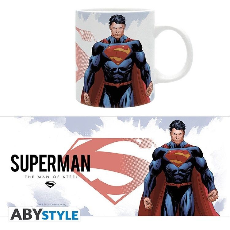 Чашка Abystyle DC COMICS Superman Man of Steel Ceramic Mug кухоль Супермен 320 мл Чашка Abystyle DC COMICS Superman Man of Steel Ceramic Mug кухоль Супермен 320 мл