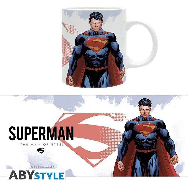 Чашка Abystyle DC COMICS Superman Man of Steel Ceramic Mug кружка Супермен 320 мл