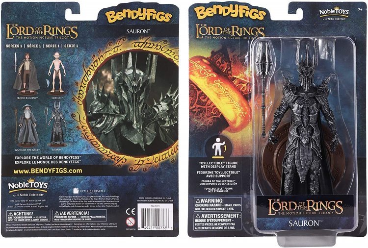 Фігурка Lord of The Rings BendyFigs Sauron Action Figure Володар кілець - Саурон Фігурка Lord of The Rings BendyFigs Sauron Action Figure Володар кілець - Саурон