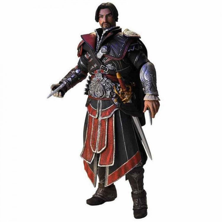 Фігурка NECA Assassins Creed Ezio EBONY UNHOODED ASSASSIN Figure Фігурка NECA Assassins Creed Ezio EBONY UNHOODED ASSASSIN Figure
