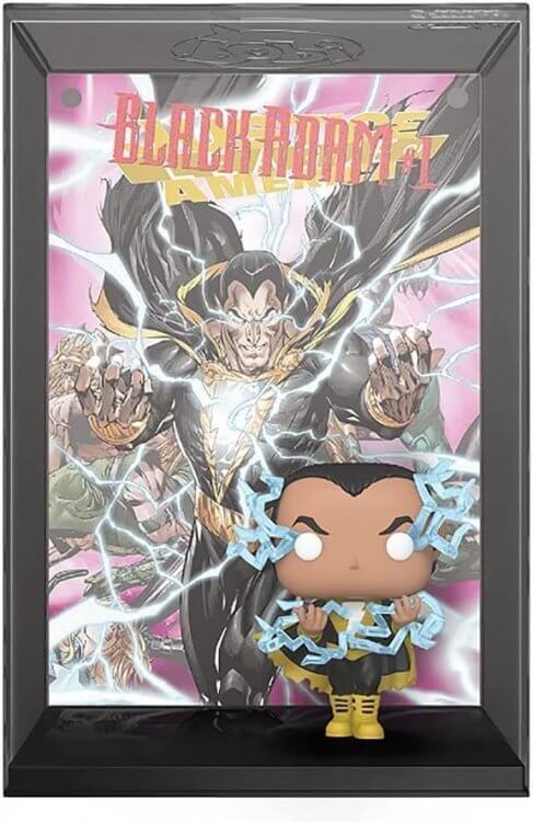 Фигурка Funko Comic Covers: DC Comics - Black Adam (Glow) Фанко Чёрный Адам 08