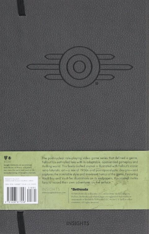 Блокнот Fallout Journal - Ruled (Hardcover)