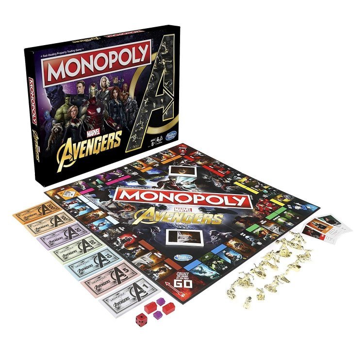 Монополія настільна гра Monopoly Game: Marvel Avengers Edition Монополія настільна гра Monopoly Game: Marvel Avengers Edition