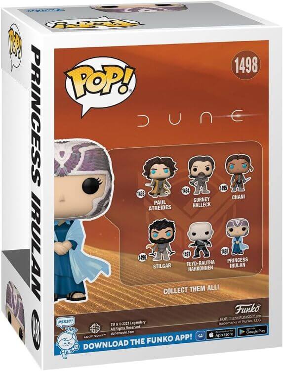 Фігурка Funko Pop Movies: Dune Princess Irulan фанко Дюна Принцеса Ірулан 1498 Фігурка Funko Pop Movies: Dune Princess Irulan фанко Дюна Принцеса Ірулан 1498