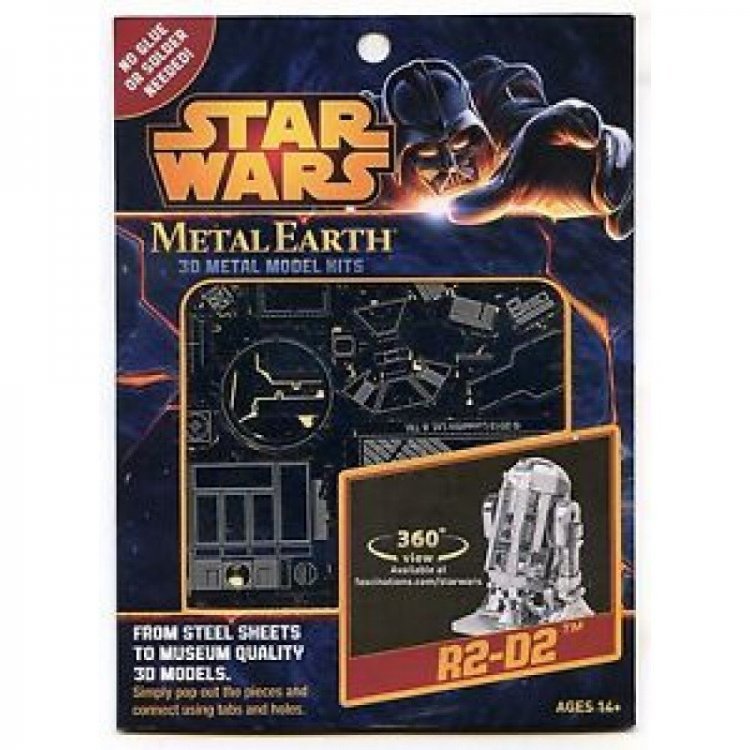 Metal Earth 3D Model Kits Star Wars R2-D2 Metal Earth 3D Model Kits Star Wars R2-D2