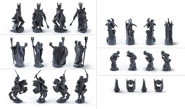 Шахи Володар кілець Lord of The Rings Battle for Middle Earth Chess Set (The Noble Collection) Шахи Володар кілець Lord of The Rings Battle for Middle Earth Chess Set (The Noble Collection)