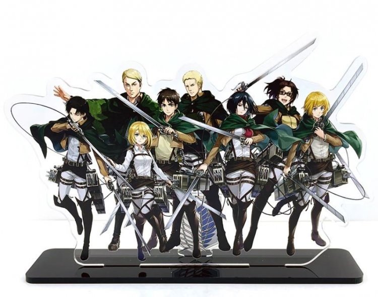 Фигурка подставка акриловая Attack on Titan Атака Титанов