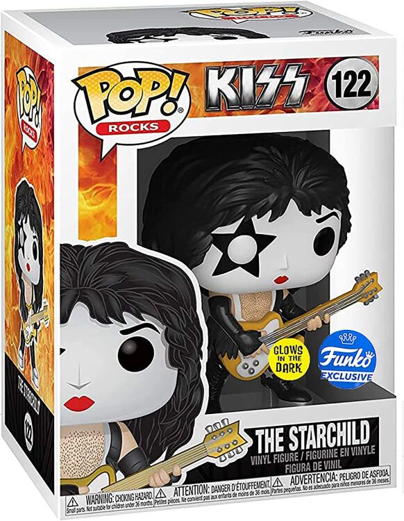 Фигурка Funko KISS The Starchild Фанко Кисс Старчайлд Glow in The Dark (Exclusive) 122 Фигурка Funko KISS The Starchild Фанко Кисс Старчайлд Glow in The Dark (Exclusive) 122
