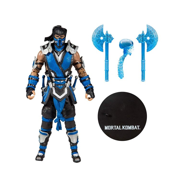 Фігурка Mortal Kombat McFarlane Toys - Sub Zero Action Figure SubZero Саб-Зіро Фігурка Mortal Kombat McFarlane Toys - Sub Zero Action Figure SubZero Саб-Зіро