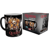 Чашка хамелеон QUEEN Crest Heat Change Mug Герб групи Квін 320 мл